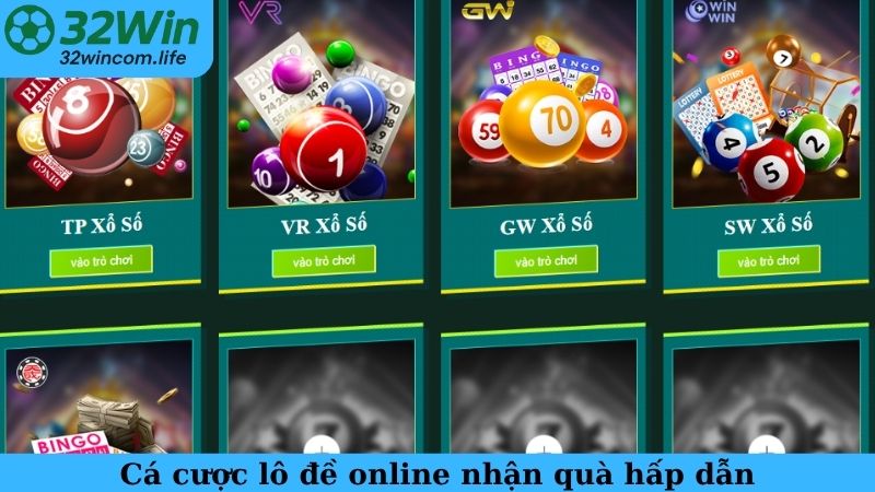 Cá cược lô đề online nhận quà hấp dẫn